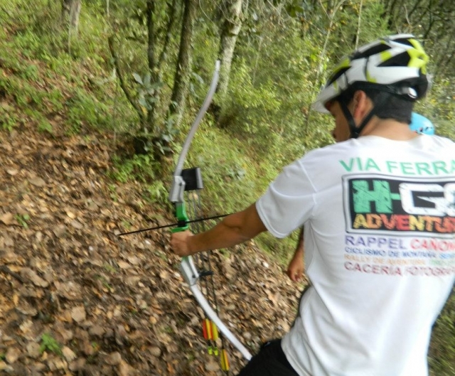 Preparando la flecha